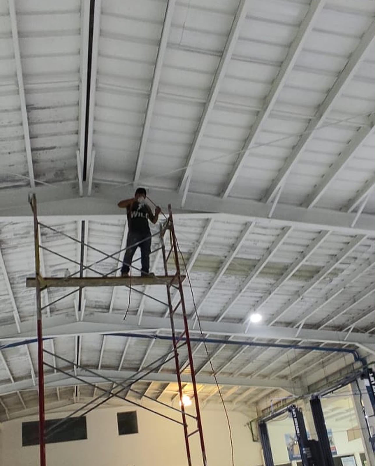 Pintura en instalación